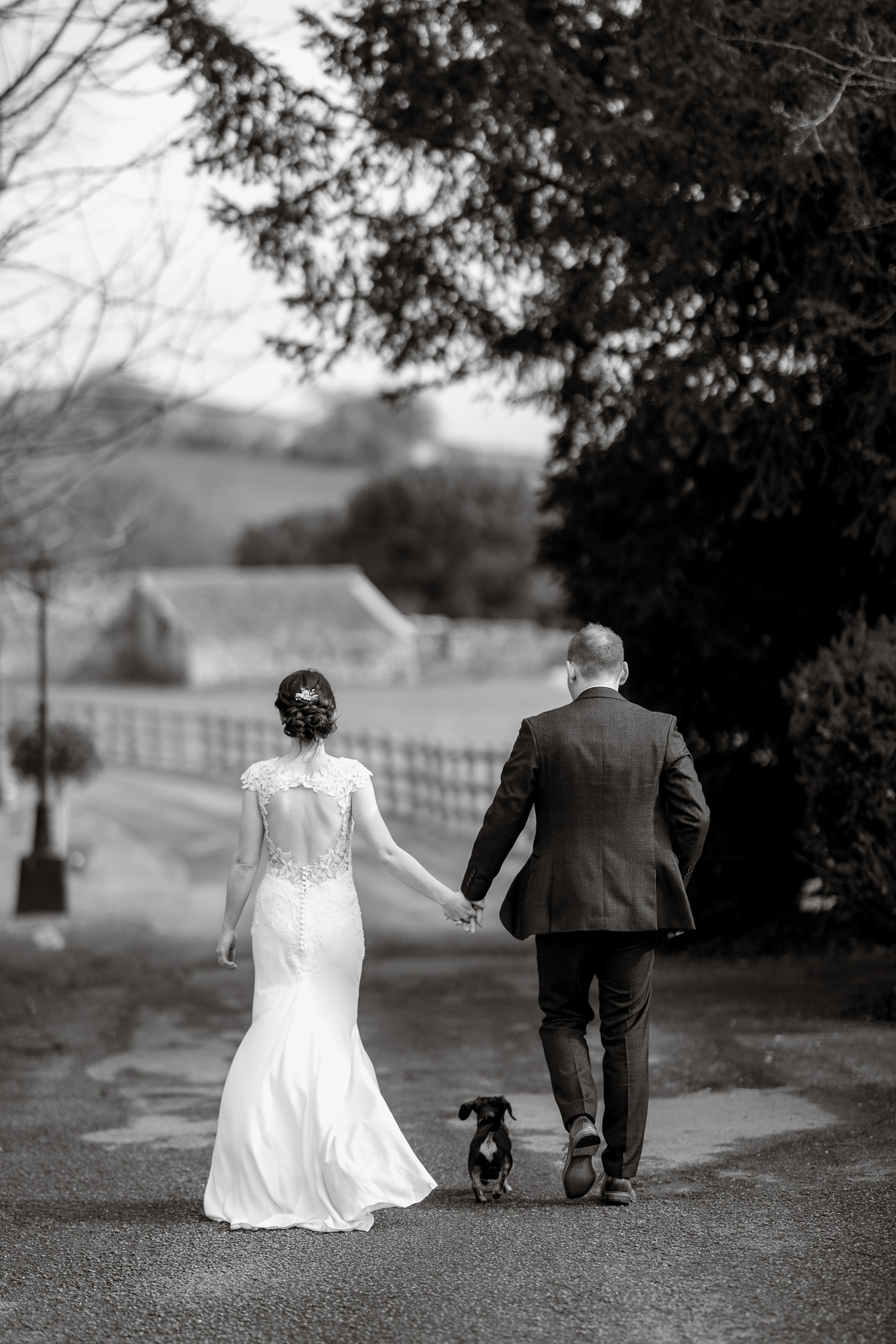 Peterstone Court Wedding. Dog friendly wedding