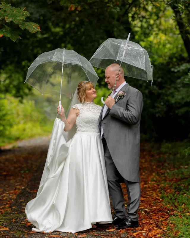 Previews | Ceri & Mark @bryngarwhouse 

They say rain is lucky on your wedding day but what they forgot to mention that if there are thunderstorms then your photographer is going to get drenched ⛈️😂

Luckily I brought umbrellas for Ceri and Mark to huddle under, any excuse for these two to get closer together.

We played dodge the showers all day but everyone still had a fab time and it didn’t dampen anyone’s spirits, especially the best man who got rewarded/punished with drinking around 6 baby guinesses before his speech.

The day rounded off with an amazing Abba Melody routine by the bride and her hens.

Dispite the weather this was another great wedding at Bryngarw House and I can’t wait to be back.

Venue: @bryngarwhouse 
Flowers and Styling: @panache_wales 
Suits: @formalhireswansea 
MUA and Hair: @laurenellishairmua 
Entertainment: @jtmagic 
Sweetcart: @chapmanscelebrations 
Cake: @ceriscakecreations