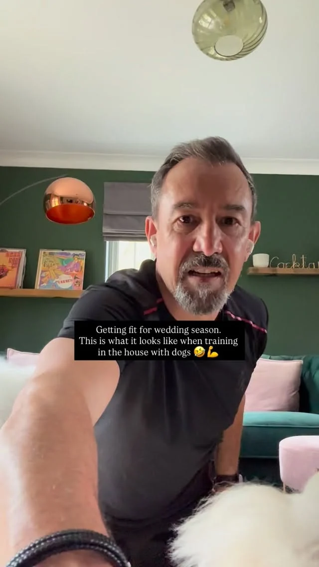 Getting in shape for wedding season. 56 this year, so gotta keep going 💪

#weddingphotographerwales #homeworkouts